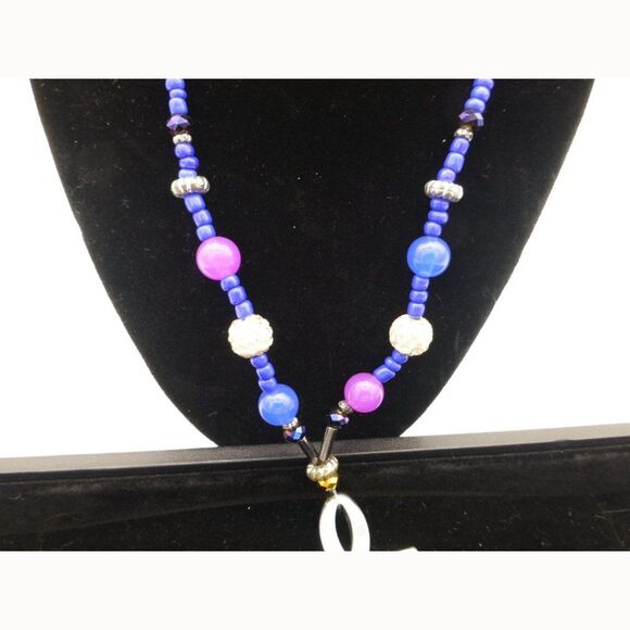 Ankh Beaded Necklace - Picture 4 of 6